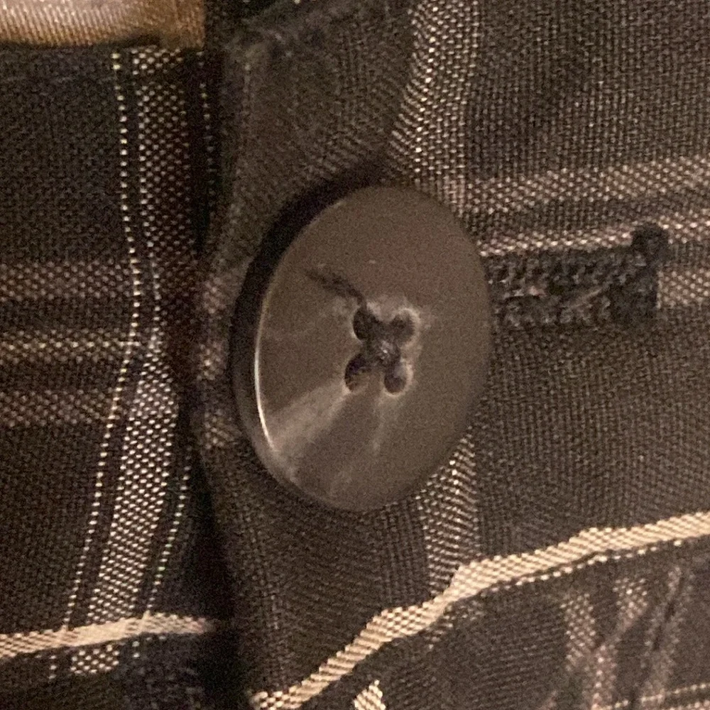Adidas plaid men’s golf shorts size 34x12 black white and gray